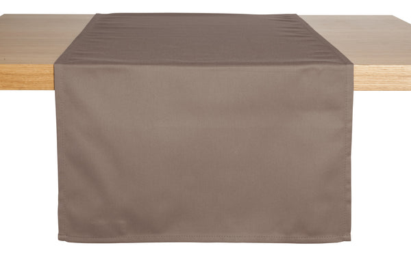 bieżnik Oblia; 40x130 cm (SxD); kamiennoszary; prostokątny; 6 sztuka / opakowanie