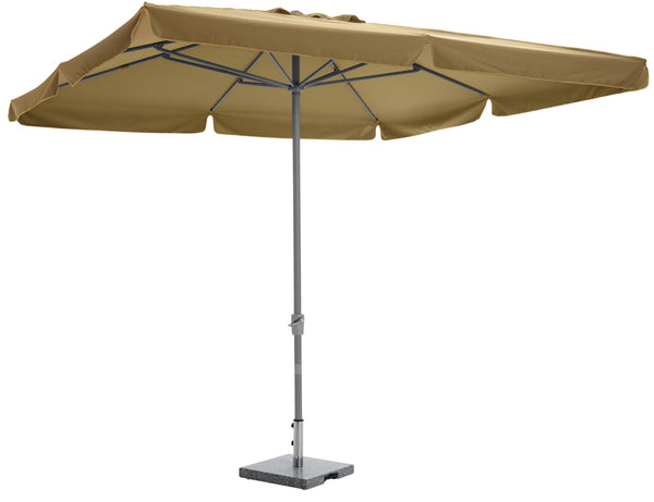 parasol Cielo; 300x300x260 cm (DxSxW); brązowy; kwadrat