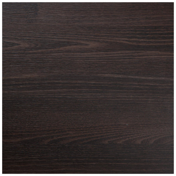 blat Maliana kwadratowy; 80x80 cm (DxS); dąb/wenge; kwadrat