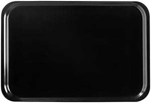 taca Amina; 60x40x1.5 cm (DxSxW); czarny; prostokątny