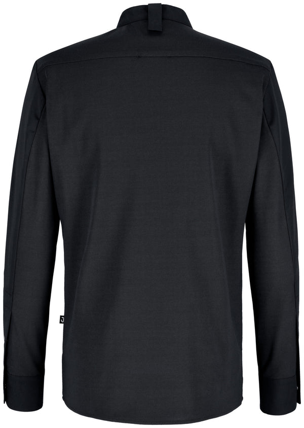 Herrenkochshirt Luca; Kleidergröße 52; czarny