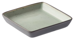 mini półmisek Stat prostokątny; 10x10x1.7 cm (DxSxW); szary; kwadrat; 12 sztuka / opakowanie