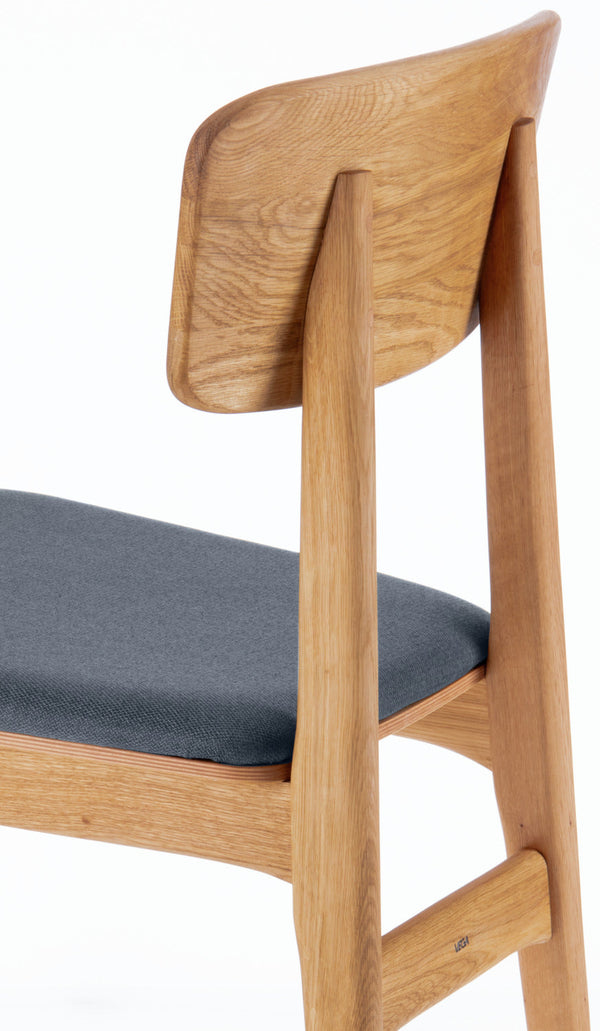 Stuhl Yorin Stoff; 47x55x82 cm (SxGxW); antracyt; 2 sztuka / opakowanie