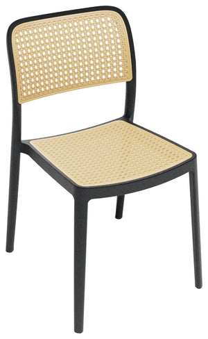 Bistrostuhl Stilo; 46.5x49.5x80 cm (SxGxW); siedzisko beżowy