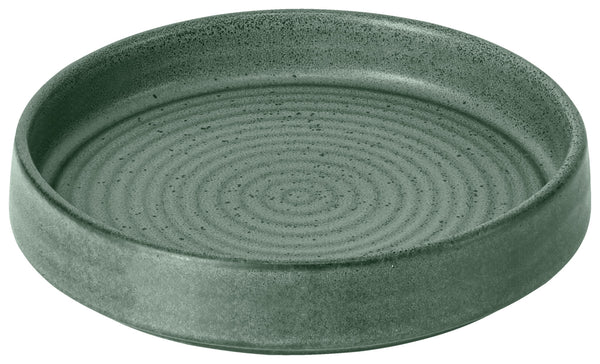talerz z wysokim rantem Snug; 250ml, 13.5x3 cm (ØxW); zielony; okrągły; 4 sztuka / opakowanie