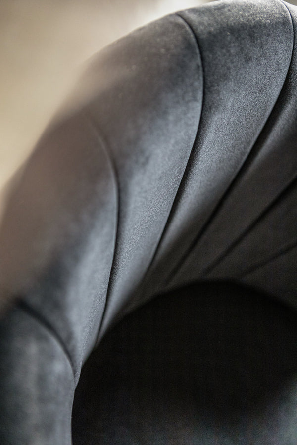 krzesło Ambrosia; 54x59x82 cm (SxGxW); siedzisko czarny, stelaż czarny