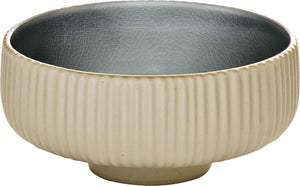 Schüssel rund Nara Relief grau 16cm/0.71l; 710ml