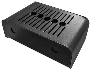 popielniczka ścienna Mall; 23.5x18.7x13.2 cm (SxWxG); czarny; prostokątny