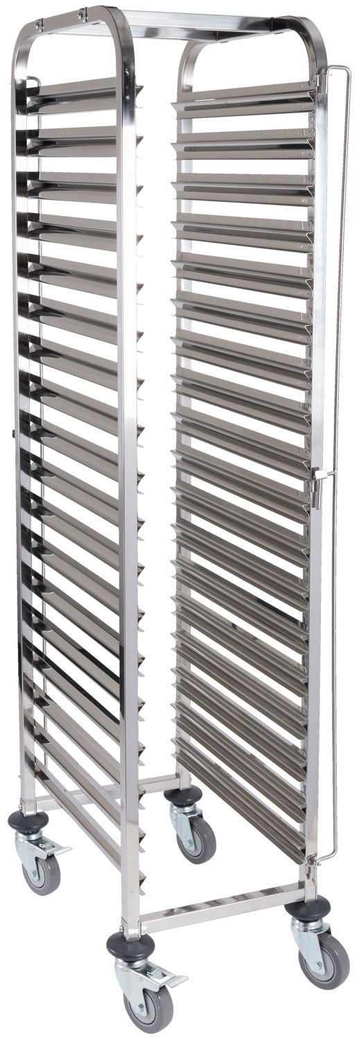 wózek transportowy GN 18; 38x55x176.5 cm (SxGxW); srebro