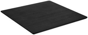 blat Acerios kwadratowy; 70x70x2.5 cm (DxSxW); czarny; kwadrat