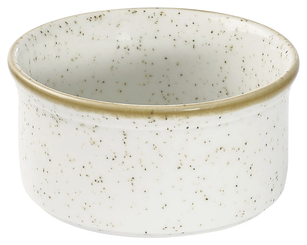 Ramekin Stonecast Barley White; 195ml, 9 cm (Ø); biały/brązowy; okrągły; 24 sztuka / opakowanie