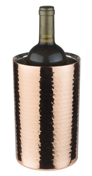 cooler do butelek CUPPER; 12x20 cm (ØxW); miedź