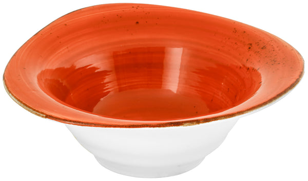 miska Nebro organiczna; 750ml, 22x7 cm (ØxW); czerwony; 3 sztuka / opakowanie