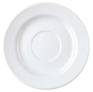 spodek do filiżanki do espresso Rondon; 12 cm (Ø); biały; okrągły; 6 sztuka / opakowanie