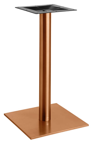 podstawa Orio prostokątna; 40x40x72 cm (SxDxW); miedź; kwadrat