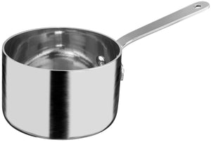 mini rondel Pani; 150ml, 7x4.5 cm (ØxW); srebro; okrągły