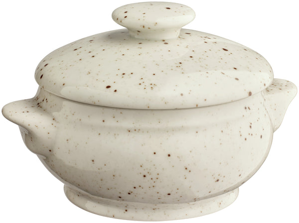 bulionówka Alessia; 450ml, 11.5x6.5 cm (ØxW); beżowy; okrągły; 6 sztuka / opakowanie