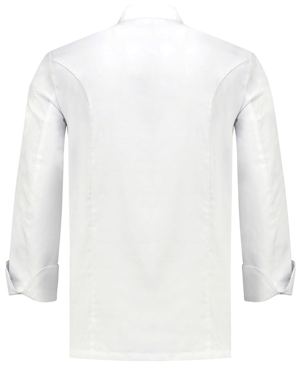 Herrenkochjacke Gusto ungefärbt; Kleidergröße XS; naturalny