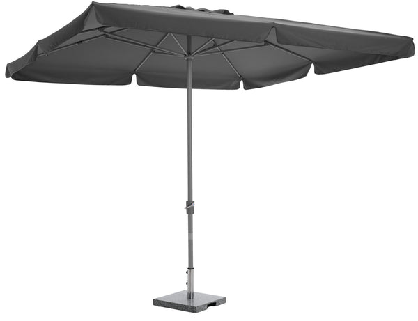parasol Cielo; 300x300x260 cm (DxSxW); szary; kwadrat
