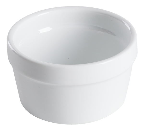 mini porcelana Oala opak. 50 sztuk; 80ml, 8.3x4.8 cm (ØxW); biały; 50 sztuka / opakowanie