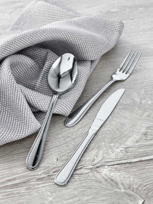 łyżka stołowa Aachen; 18.7 cm (D); srebro, Griff srebro; 60 sztuka / opakowanie