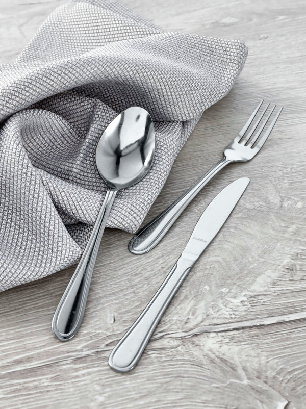 łyżka stołowa Aachen; 18.7 cm (D); srebro, Griff srebro; 60 sztuka / opakowanie