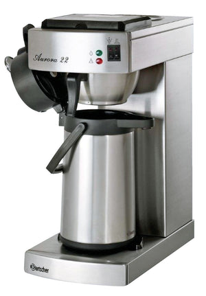 ekspres do kawy Aurora 22; 2000ml, 21.5x52x40.5 cm (SxWxG); srebro