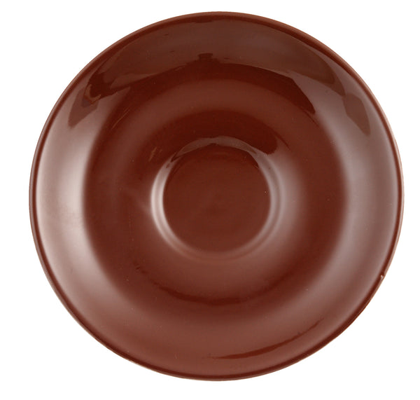 spodek do filiżanki do kawy Joy; 14 cm (Ø); brązowy; okrągły; 6 sztuka / opakowanie