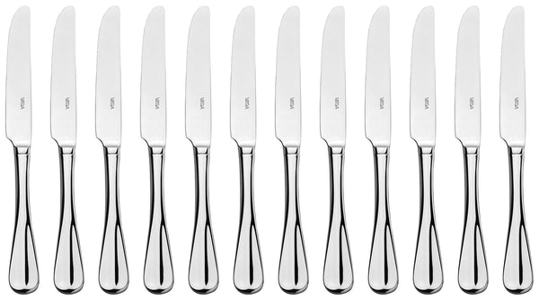 nóż do masła Baguette; 17.7 cm (D); srebro, Griff srebro; 12 sztuka / opakowanie