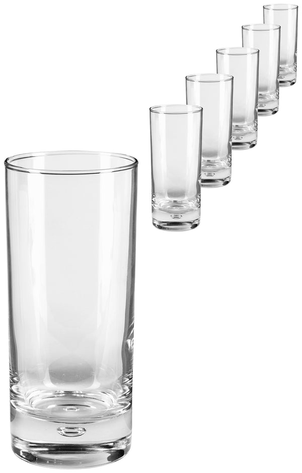szklanka do longdrinków Centra; 290ml, 6.2x14 cm (ØxW); transparentny; 6 sztuka / opakowanie