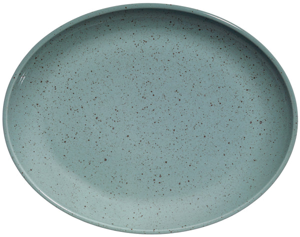 półmisek Alessia owalny; 32.5x25.5x3.5 cm (DxSxW); turkusowy; owalny; 3 sztuka / opakowanie