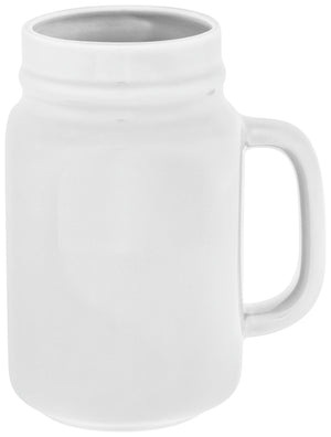 kubek z uchwytem Liv; 480ml, 8.3x13.2 cm (ØxW); biały; 6 sztuka / opakowanie
