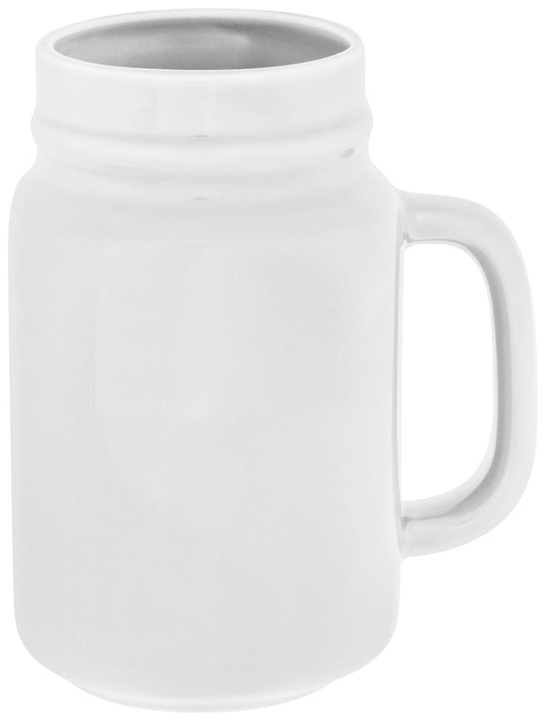 kubek z uchwytem Liv; 480ml, 8.3x13.2 cm (ØxW); biały; 6 sztuka / opakowanie