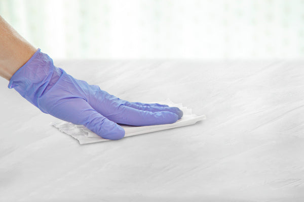 pokrowiec na cały materac Pura 17cm; 90x200 cm (SxD); biały