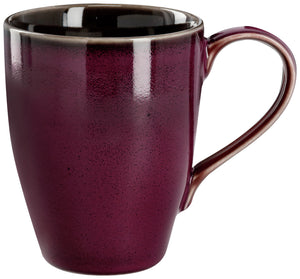kubek Oriento; 300ml, 8.5x10.5 cm (ØxW); bakłażan; okrągły; 6 sztuka / opakowanie