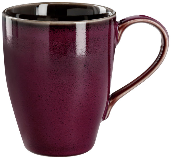 kubek Oriento; 300ml, 8.5x10.5 cm (ØxW); bakłażan; okrągły; 6 sztuka / opakowanie