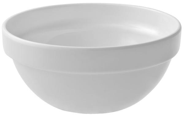 miska z melaminy Sektion; 350ml, 14x6.5 cm (ØxW); biały; okrągły