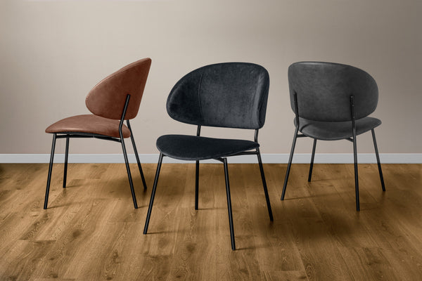 krzesło Lindo Kunstleder; 55x65x85 cm (SxGxW); siedzisko brązowy