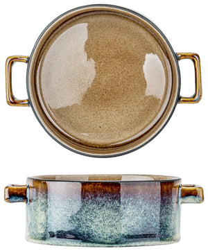garnek do zupy Quintana; 450ml, 13x5.5 cm (ØxW); bursztyn; 4 sztuka / opakowanie