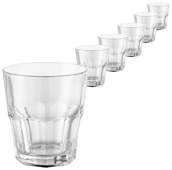 szklanka uniwersalna Casablanca stapelbar; 250ml, 8.5x9 cm (ØxW); transparentny; 6 sztuka / opakowanie
