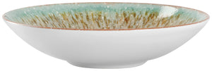 Teller tief Mercury; 700ml, 21.5x5 cm (ØxW); zielony/brązowy; okrągły; 6 sztuka / opakowanie