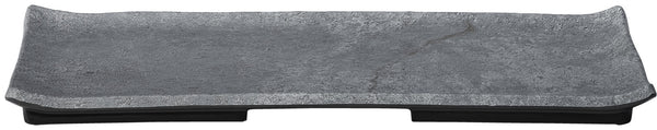 półmisek Clawson z rantem; Größe GN 1.5/4, 39.7x16.2x2 cm (DxSxW); szary; prostokątny; 3 sztuka / opakowanie