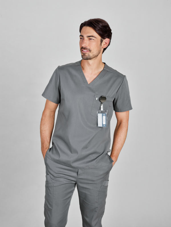 tunika męska Fabriano; Kleidergröße 3XL; szary