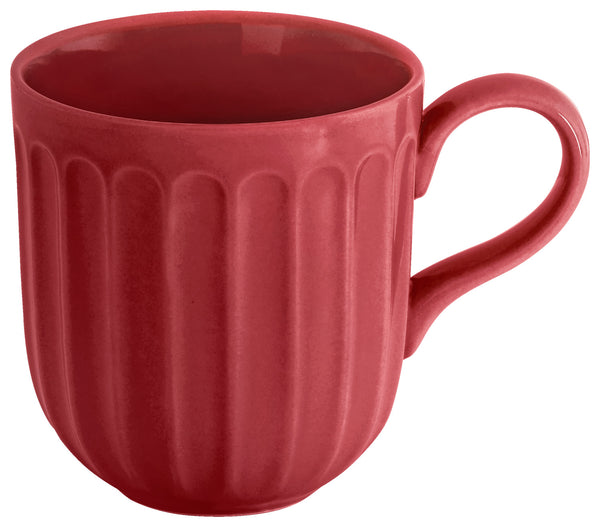 kubek Bel Colore; 340ml, 8.5x8.5 cm (ØxW); czerwony; 6 sztuka / opakowanie