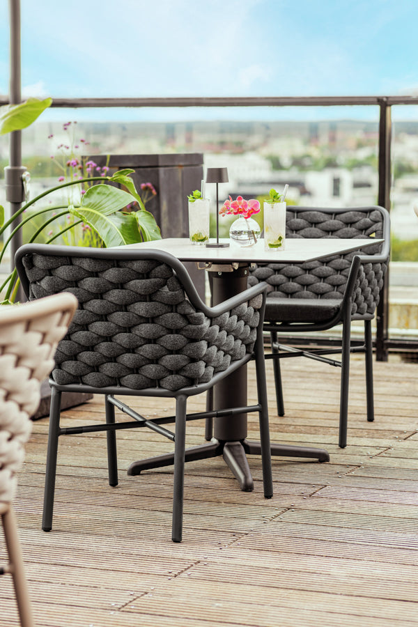 Stuhl Arto; 58x62x80 cm (SxGxW); antracyt; 2 sztuka / opakowanie