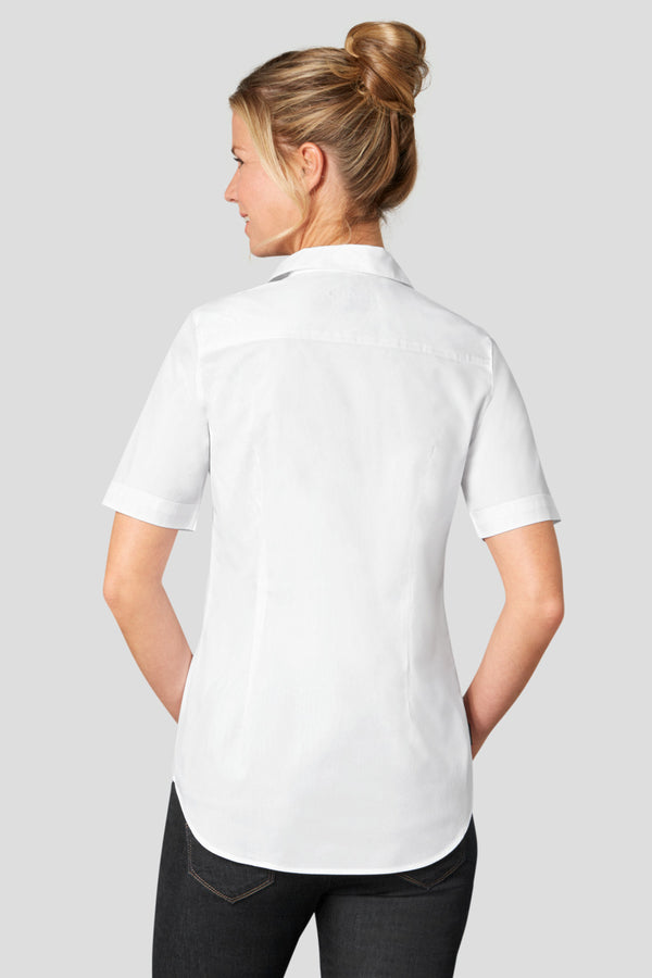 bluzka damska Kim krótki rękaw; Kleidergröße 46; biały