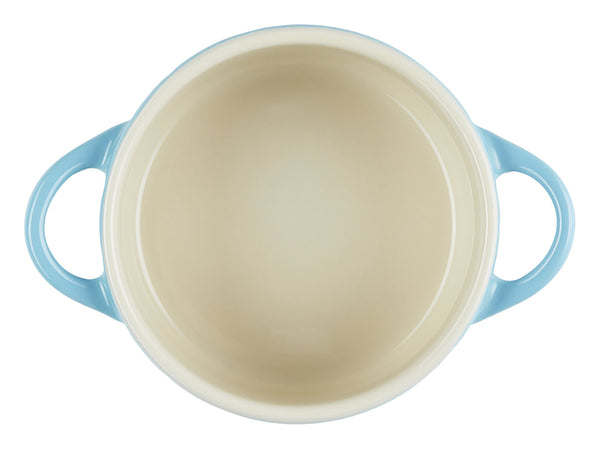 Mini Cocotte 10 cm; 250ml, 10x5 cm (ØxW); niebieski petrol; okrągły