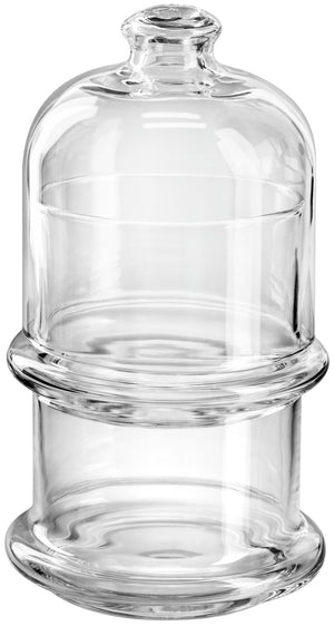 mini klosz Villa Patisserie; 460ml, 6.9x16 cm (ØxW); transparentny
