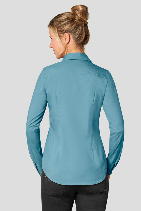 bluzka damska Kim długi rękaw; Kleidergröße 46; lazurowy błękit