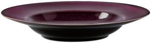 talerz głęboki Oriento; 200ml, 24x4 cm (ØxW); bakłażan; okrągły; 6 sztuka / opakowanie